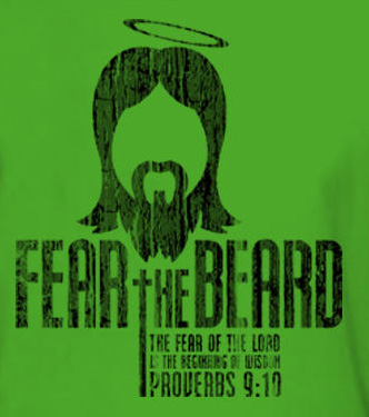 Fear The Beard TShirt - Click Image to Close